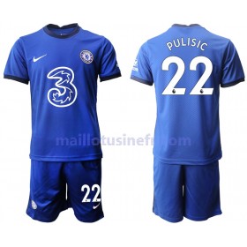 Maillot de Foot Chelsea Christian Pulisic 22 Domicile 2020-21 - Enfant